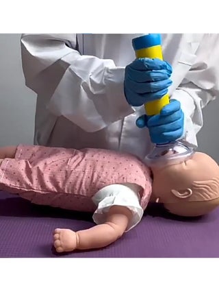 Respiratory trainer, suffocation emergency rescue mask, artificial cardiopulmonary device, rescue device with 2 masks, anti-suffocation device, portable emergency suffocation device, household kit, first aid device - view 4