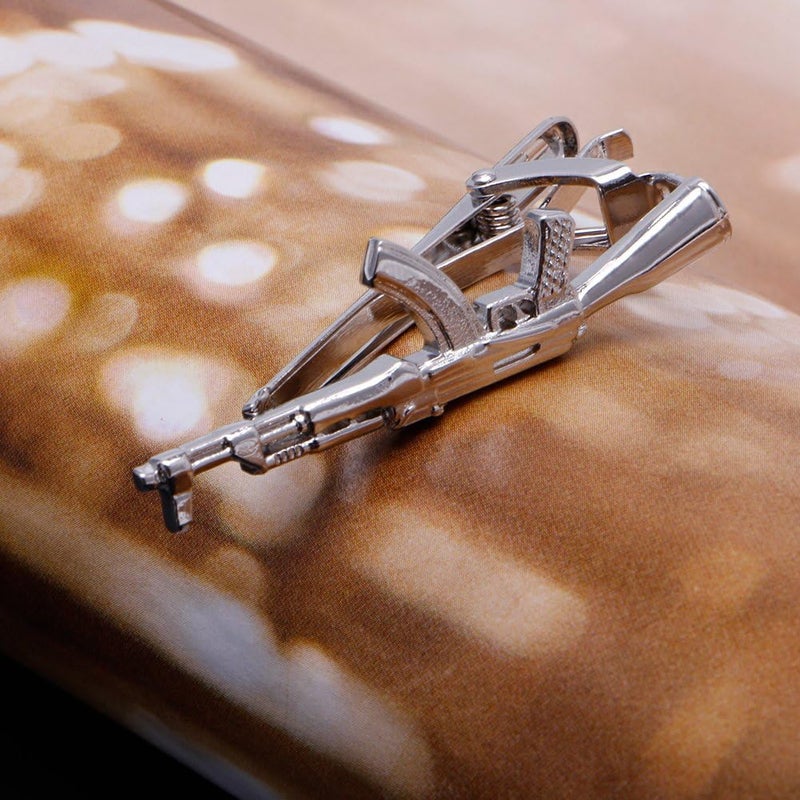 Tie Clips for Men Tie Bar Clip for Regular Ties Necktie Wedding Business Clips - Image 3