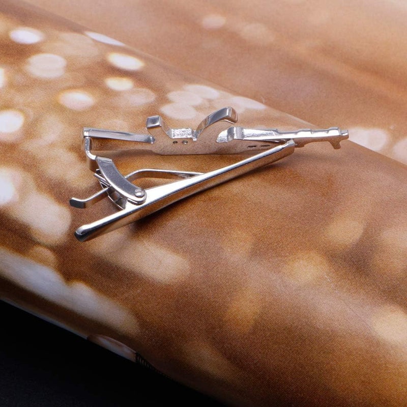 Tie Clips for Men Tie Bar Clip for Regular Ties Necktie Wedding Business Clips - Image 5