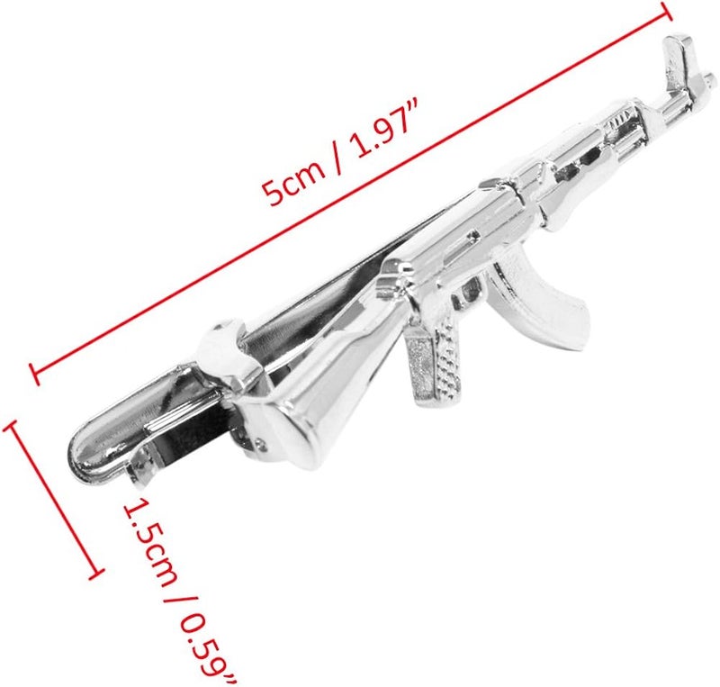 Tie Clips for Men Tie Bar Clip for Regular Ties Necktie Wedding Business Clips - Image 2