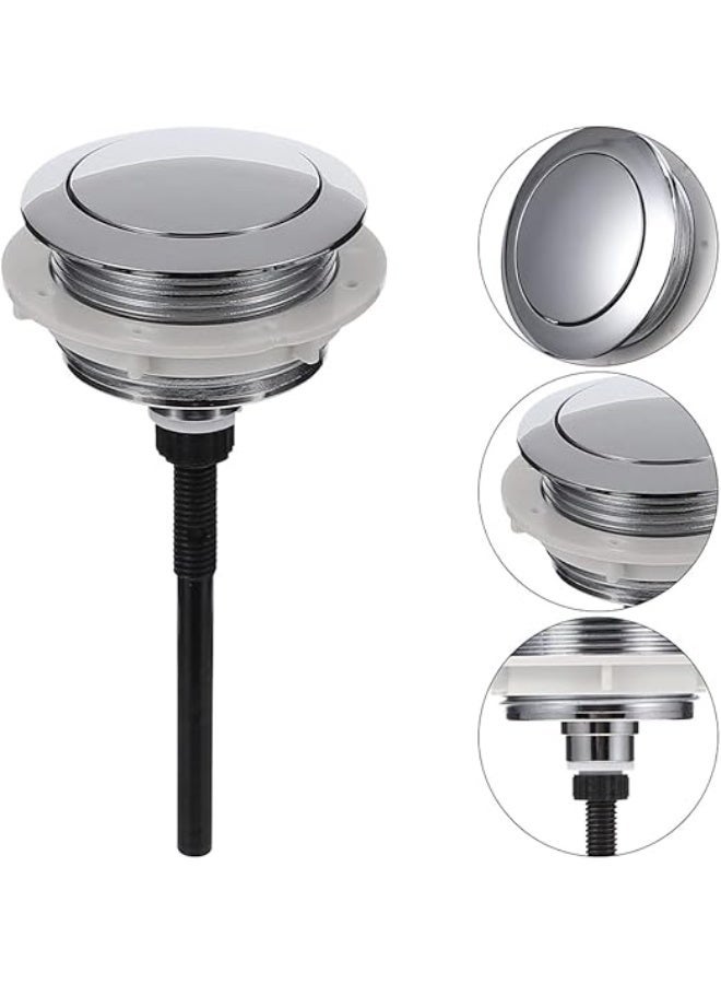 نوفيكس NOVEX Push Single Button Flush – موديل NFS-517 زر تدفق مرحاض سميك بضغطة واحدة 38 مم | ملحق استبدال خزان مياه ممتاز - Image 2