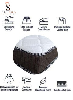 SULSHA Premium Medical Mattress Double Size 120x200x8 cm  - Image 4