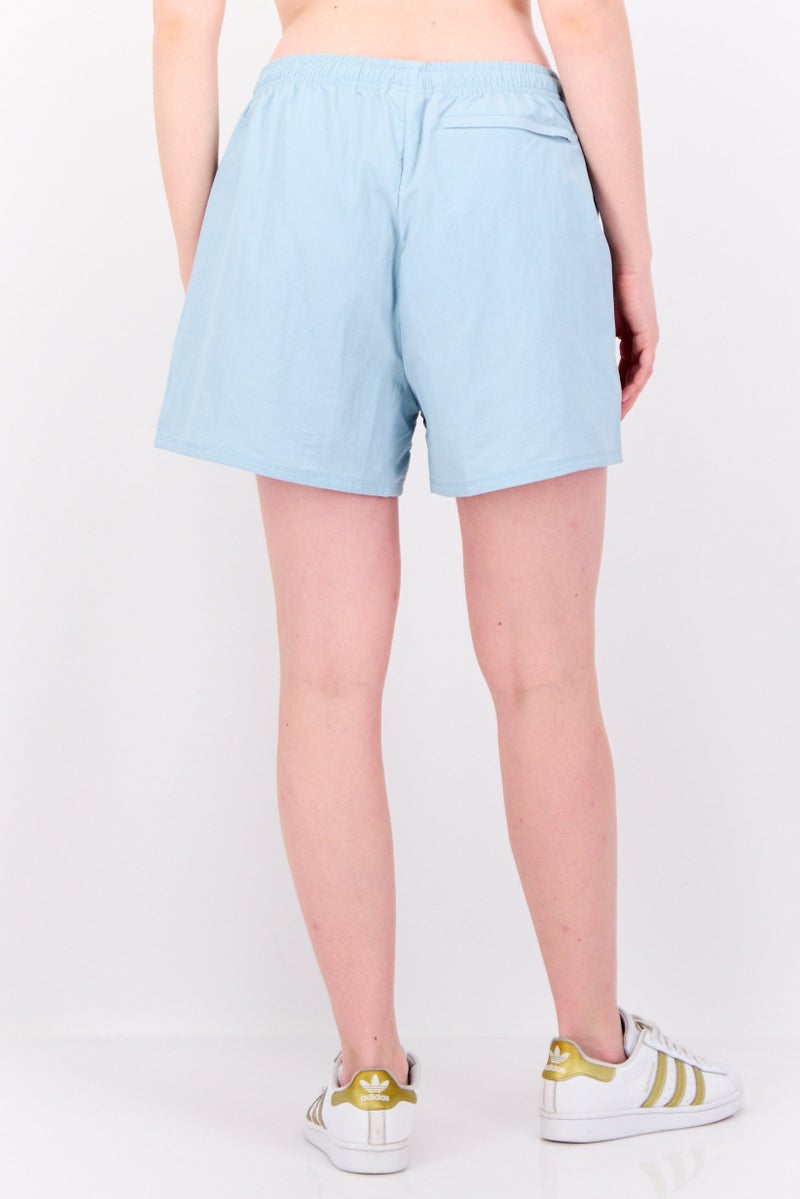 Puma x Select Women Sportswear Fit Embroidered Logo Outdoor Shorts, Turquoise - Image 3