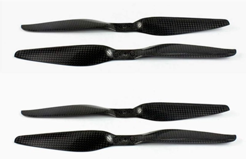 TAROT Carbon Fiber 1355 Propeller CW/CCW for Multicopter (2 Pairs) - Image 1