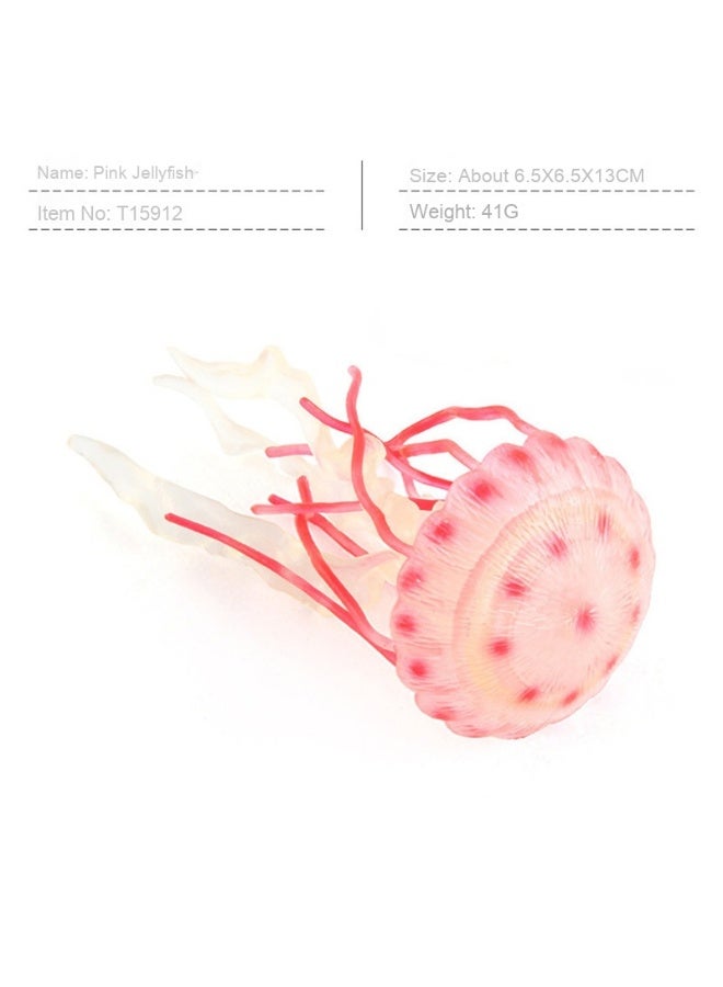 نيبمينينت نموذج جيلاتيني لمحاكاة الكائنات البحرية في أعماق المحيط - تمثال جداري ثابت للديكور المكتبي