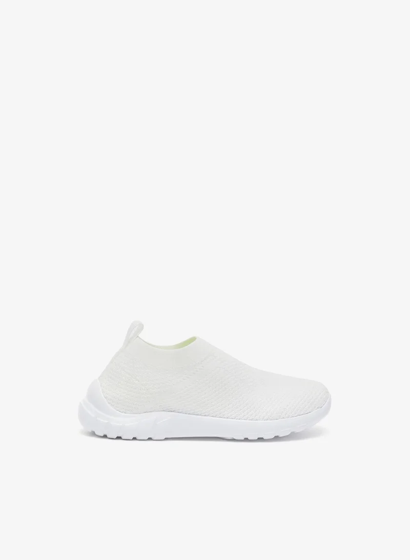 Dash Boys Textured Slip-On Sports Shoes