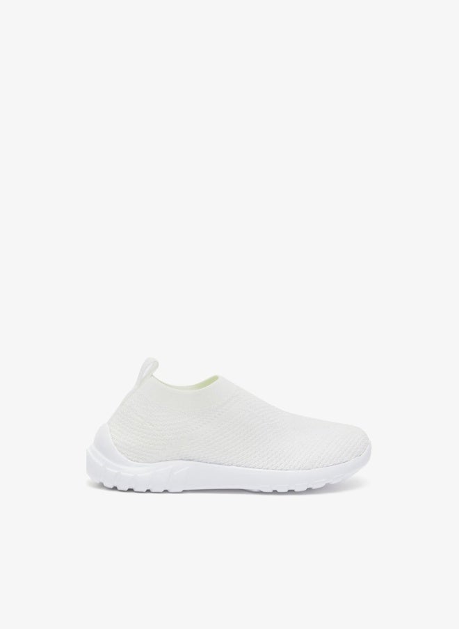 Dash Boys Textured Slip-On Sports Shoes - Image 1