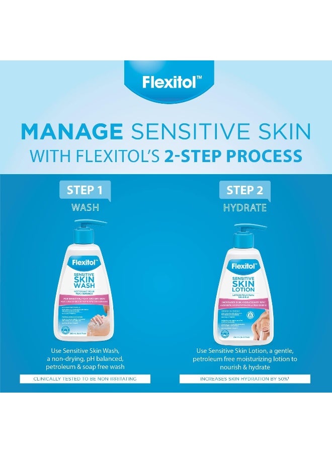 Flexitol Sensitive Skin Lotion, 250 ml, 8.45 Oz - Image 5