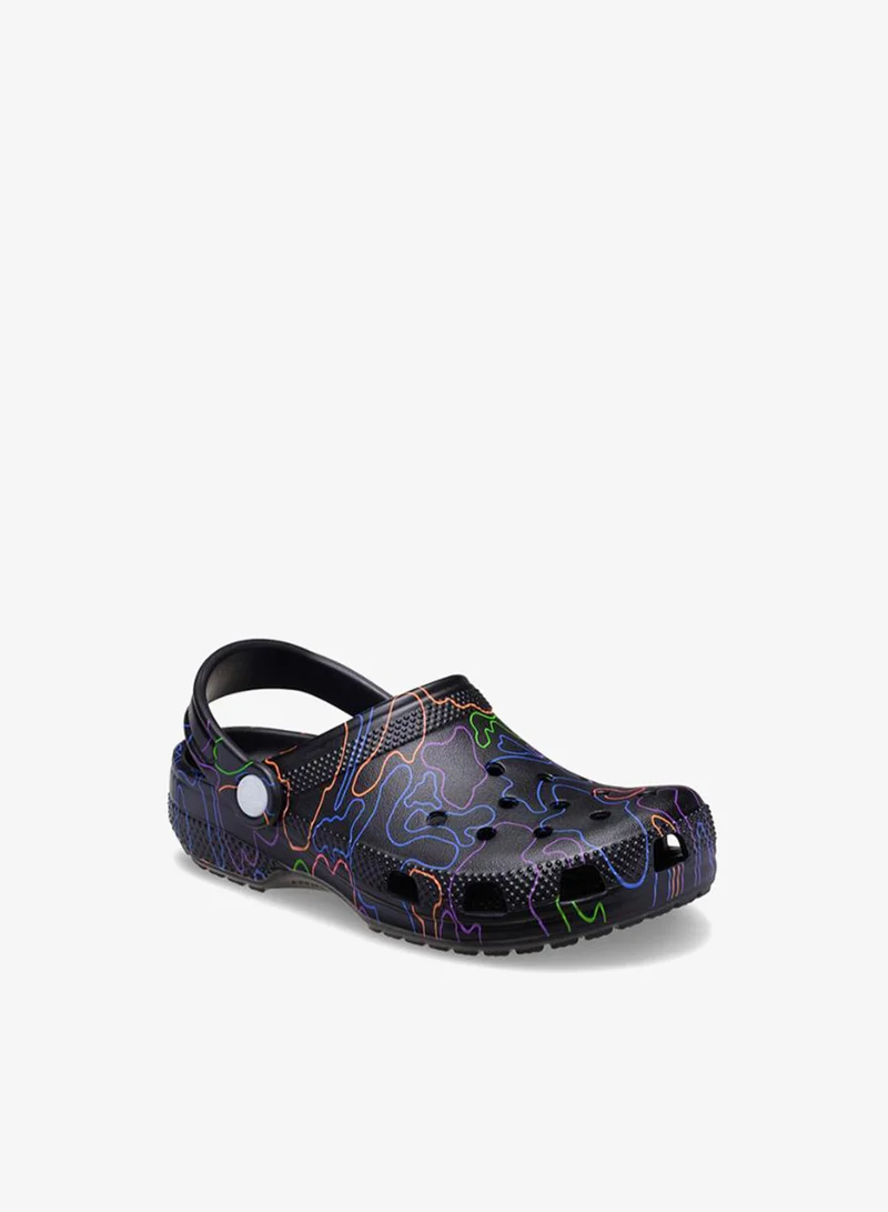 crocs Kids Clsc Hi Vis Camo Clog
