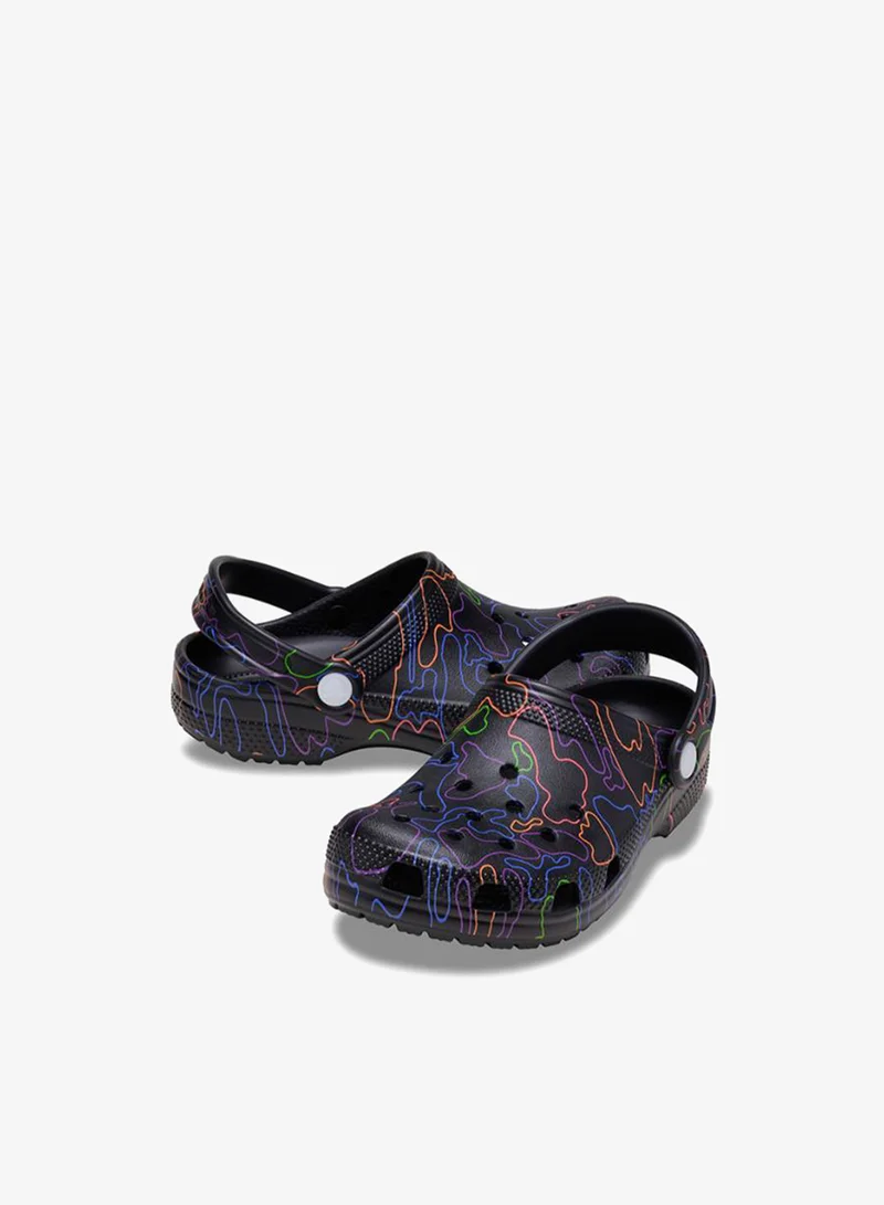 crocs Kids Clsc Hi Vis Camo Clog