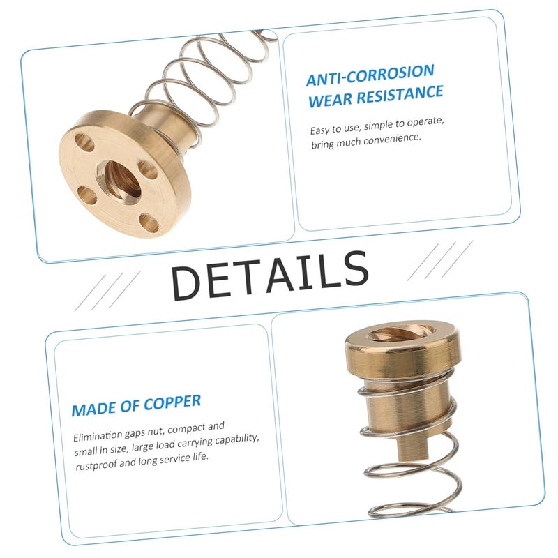 MAGICLULU 4Pcs Backlash Nut for Lead Screw Printer Pitch Eliminate Gaps for Precise Transmission Easy to Install Printing Accessory - Image 3