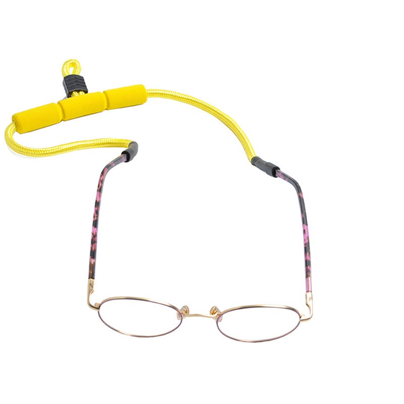 2pcs Eyeglass Holder Eyewear Retainer Universal Eyeglasses Lanyard Cord (Yellow) - Image 3