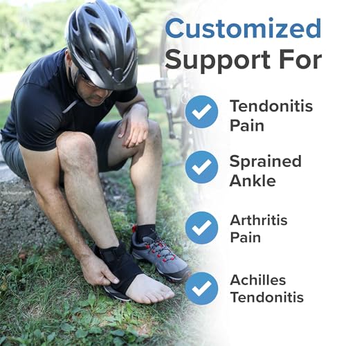 MySplint Custom-Fit Ankle Splint - Heat-Activated, Moldable Thermoplastic Support - Comfortable and Adjustable for Custom Recovery - One Size Fits All - Image 4