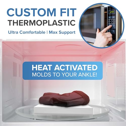MySplint Custom-Fit Ankle Splint - Heat-Activated, Moldable Thermoplastic Support - Comfortable and Adjustable for Custom Recovery - One Size Fits All - Image 2