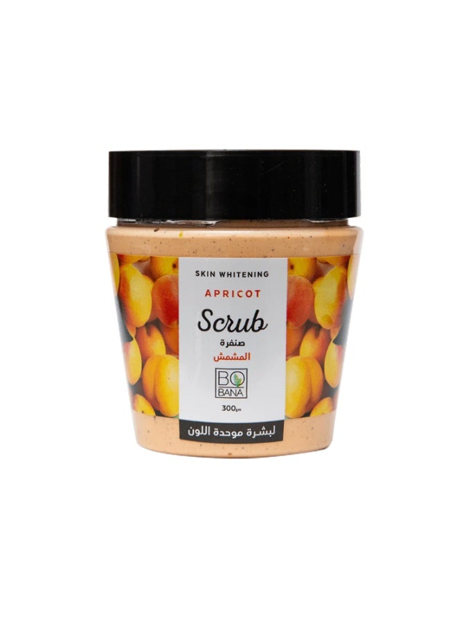 BOBANA Apricot Scrub 300ml - Image 1