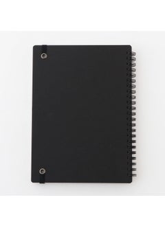 MUJI High Quality Paper Wired Black A5 Lined Notebook  - Image 3