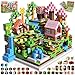 Annexfun Magnetic Blocks 300PCS Magnetic Building Blocks Road Forest Magnetic Cubes Sensory Toys for Montessori Toddler Birthday Gifts STEM Construction Toys for Kids Ages 3 for Boy Girl - Image 3