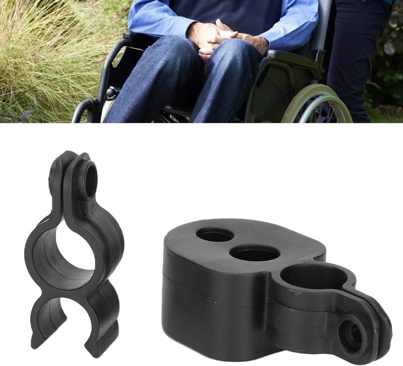 cheekyglo Walking Stick Holder, Walking Stick Rack, Walking Device Walking Stick Holder for Wheelchair Durable Cane Holder for Walker, Wheelchair, Scooters, Cane Accessories, Walker Accessories - Image 5