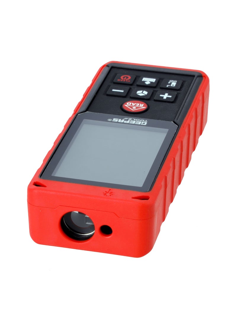 GEEPAS Laser Distance Meter, 40m Laser Measurement Tool, GLDM040, LCD Laser Distance Meters with Pythagorean Mode, Measure Distance, Area and Volume, IP54 Protection, 6 Languages  - Image 3