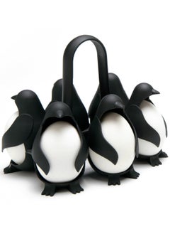 Penguin-Shaped Boiled Egg Cooker, 3-in-1 Cook, Store and Serve Egg Holder for Making Soft or Hard Boiled Eggs