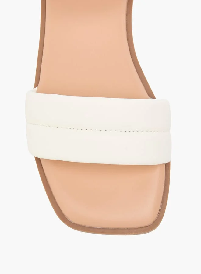 Flora Bella By Shoexpress Girls Solid Sandals With Hook And Loop Closure