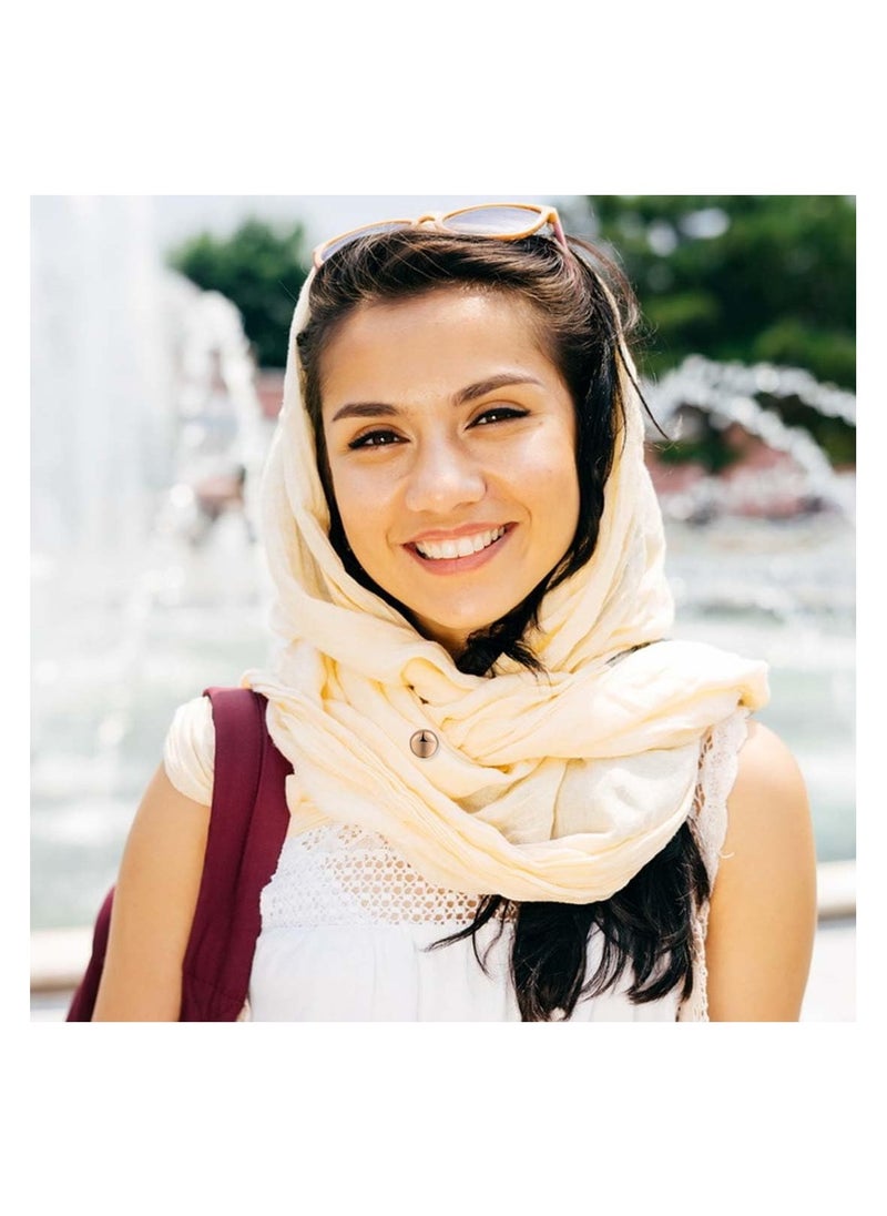 Hijab Colorful Magnetic Pin Scarves Clothes Pinless Brooch Pins