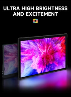 X - Prime 10.1-Inch HD+ Display 3000x1440P Android 12 Smart Tablet PC with Keyboard Mouse and Stylus 12GB RAM 512GB ROM Dual SIM 5G PAD PRO 11 For Student Learning White  - Image 2