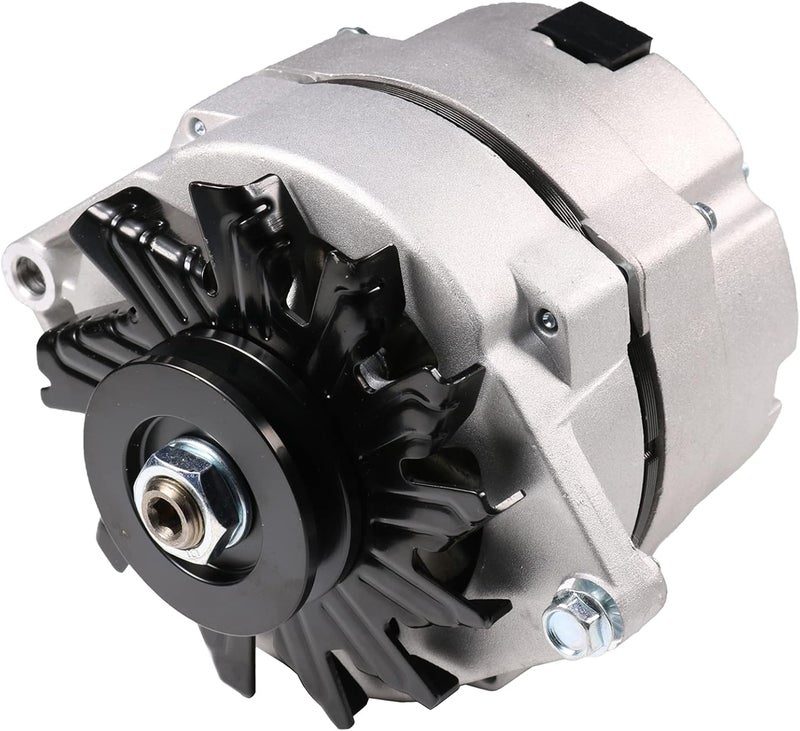 JDMSPEED High Output 105Amp 1-Wire 10SI Self-Exciting Alternator for SBC BBC GM - Image 1