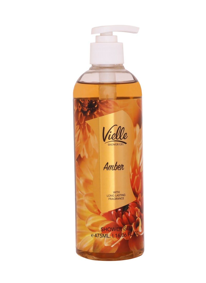 Vielle - Shower Gel Amber 475ml - Image 1