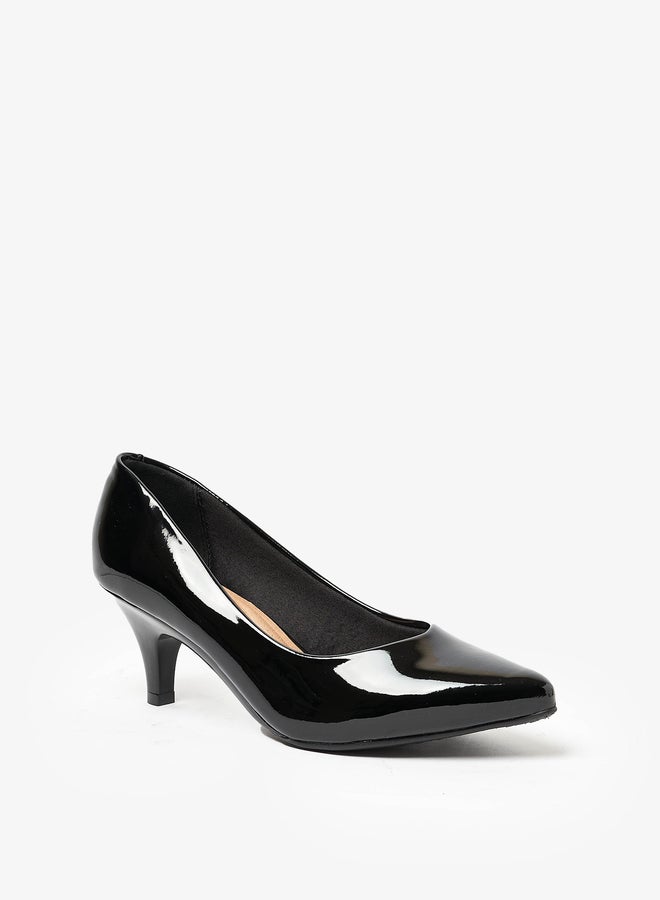 Beira Rio Faux Leather Low Heel Pointed Toe Shoes - Image 5