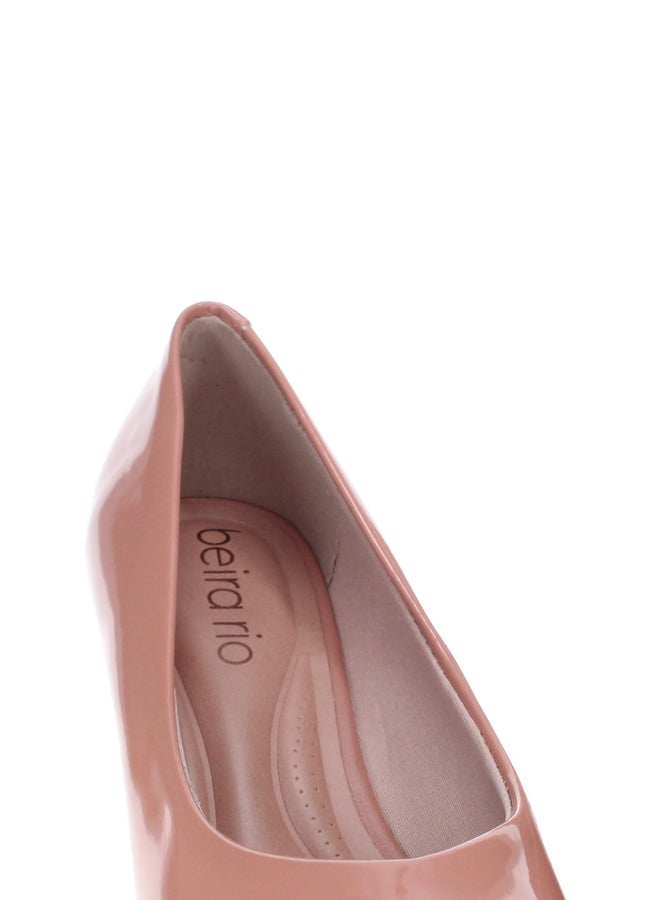 Beira Rio Faux Leather Low Heel Pointed Toe Shoes - Image 3
