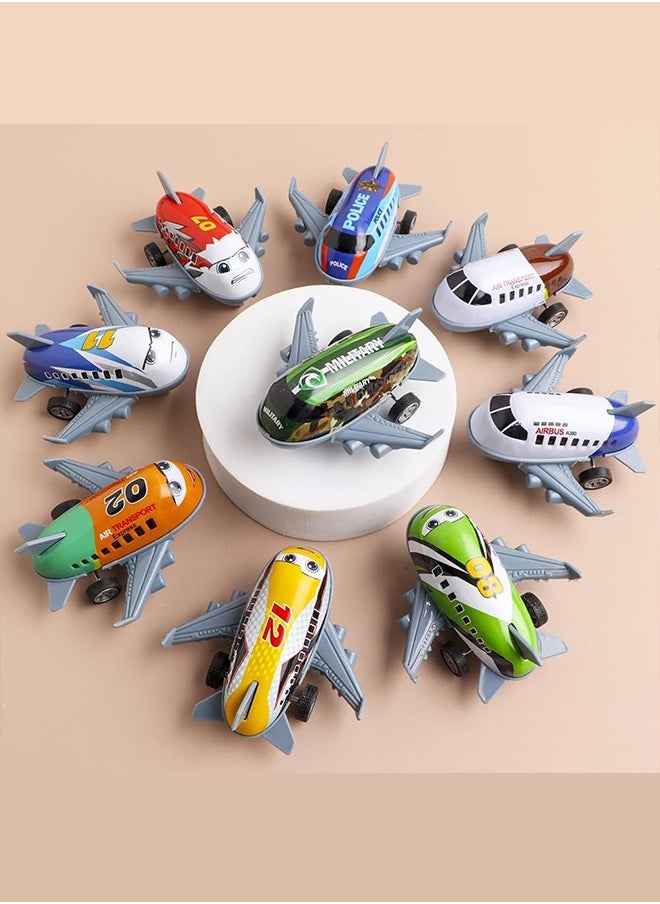 tangs - 30 Pcs Pull Back Toy Cars Airplanes with Storage Box, Alloy Mini Race Push and Pull Back Cars Planes Vehicles Toys for Kids, Party Favors Toy Cars Suitable for 3+ Years Old Kids Boys Girls Gift - Image 1