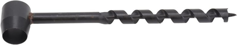 Carbon Steel Manual Auger Manual Auger Drill, Hand Drill Hand Wood Tools for Camping Outdoor Hiking Woodworking (16-230mm) - Image 1