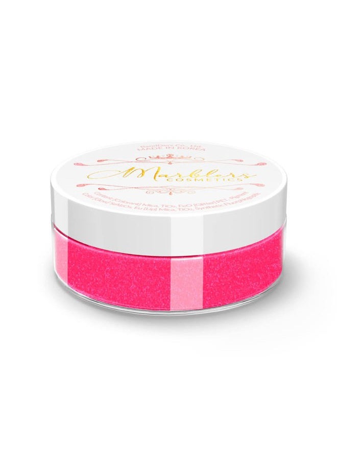 MARBLERS Cosmetic Grade Fine Neon Glitter [Fluorescent Pink] 0.18oz (5g) | Fine | Non-Toxic | Vegan | Cruelty-Free | Eyeshadow, Nail Polish, Nail Art | Festival, Rave & Party Makeup | Body & Face  - Image 1