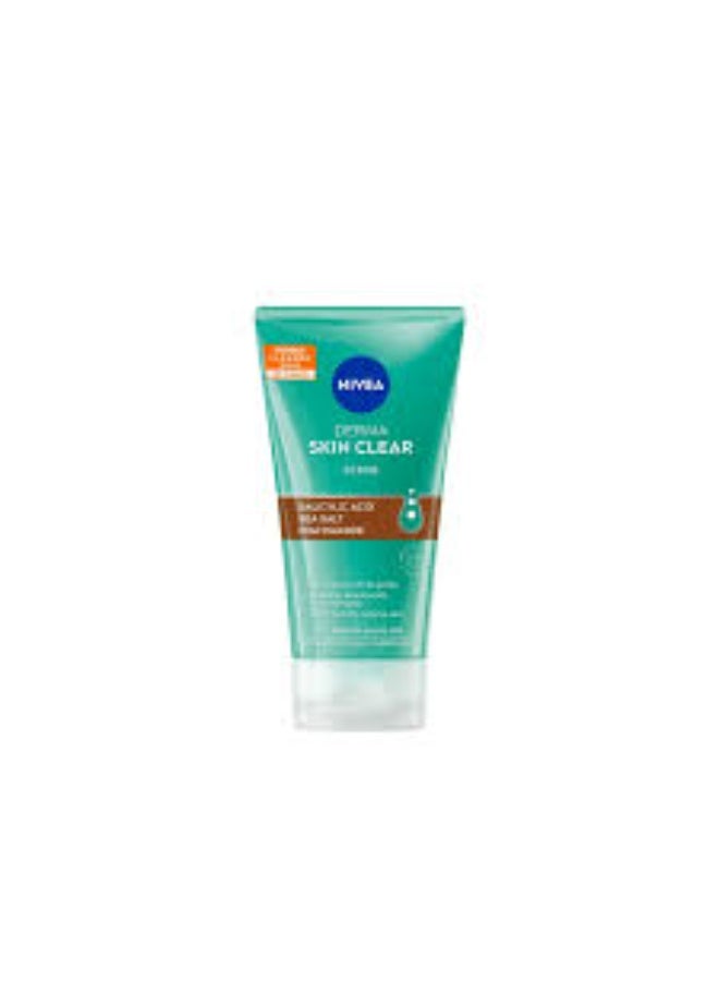 نيفيا مقشر نيفيا ديرما سكين كلير (Nivea Derma Skin Clear) المضاد للشوائب، سعة 150 مل - Image 1