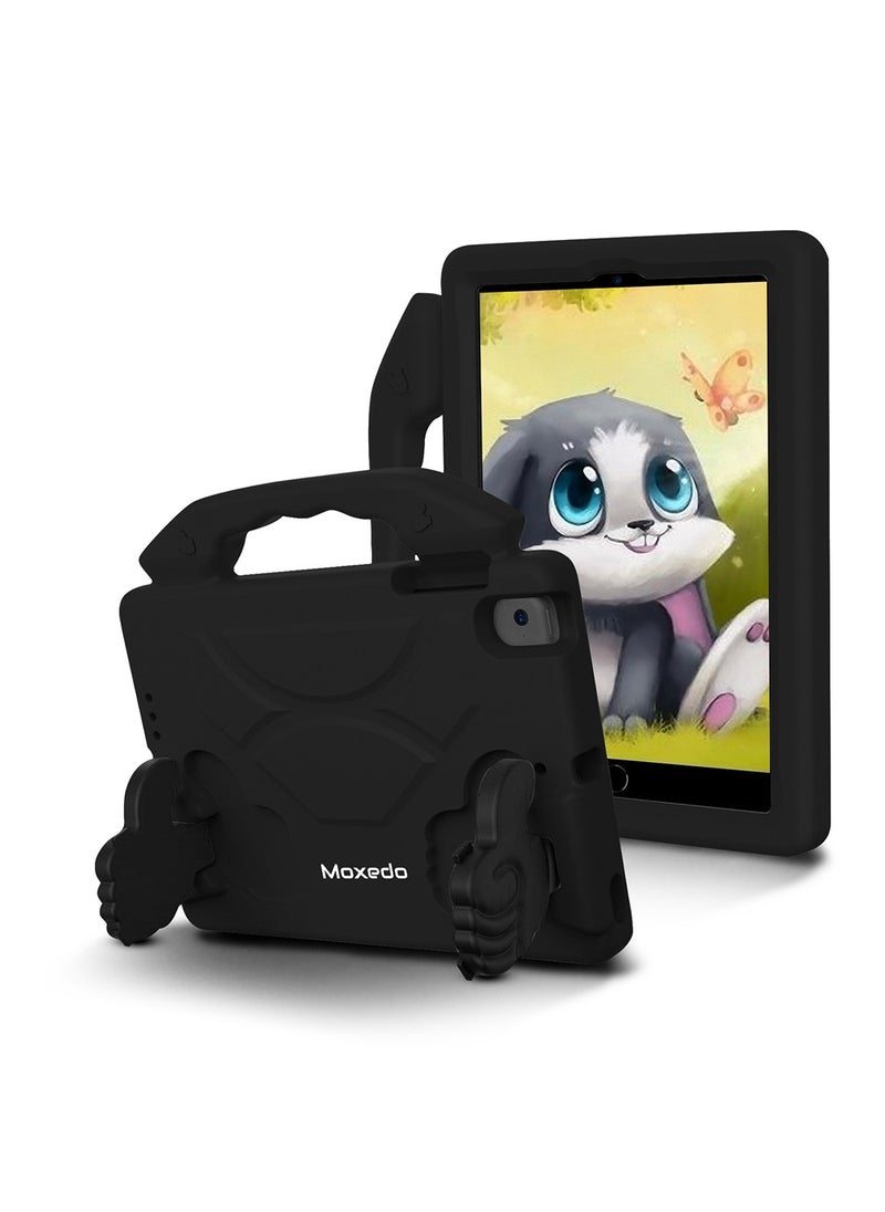 Moxedo Moxedo Shockproof Protective Case Cover Lightweight Convertible Handle Kickstand for Kids Compatible for iPad Mini 1/2/3/4/5 - Black  - Image 1