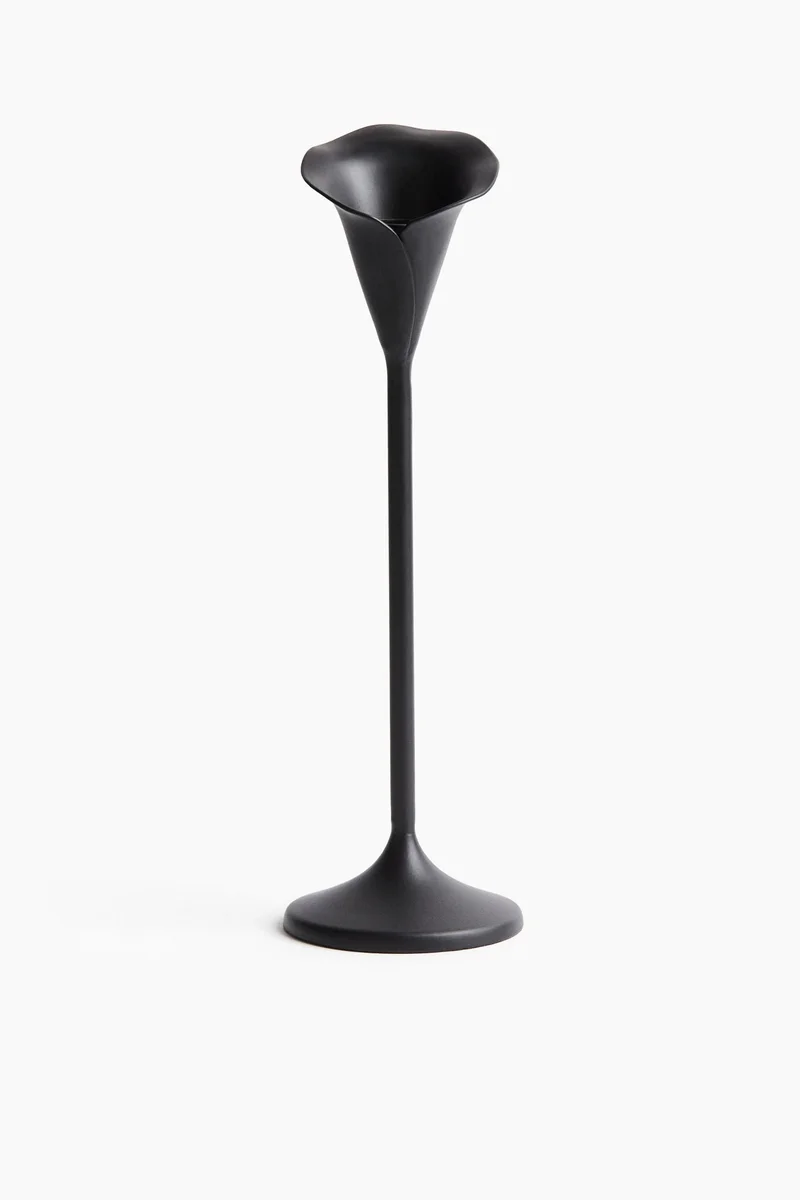 H&M Tall flower-shaped candlestick