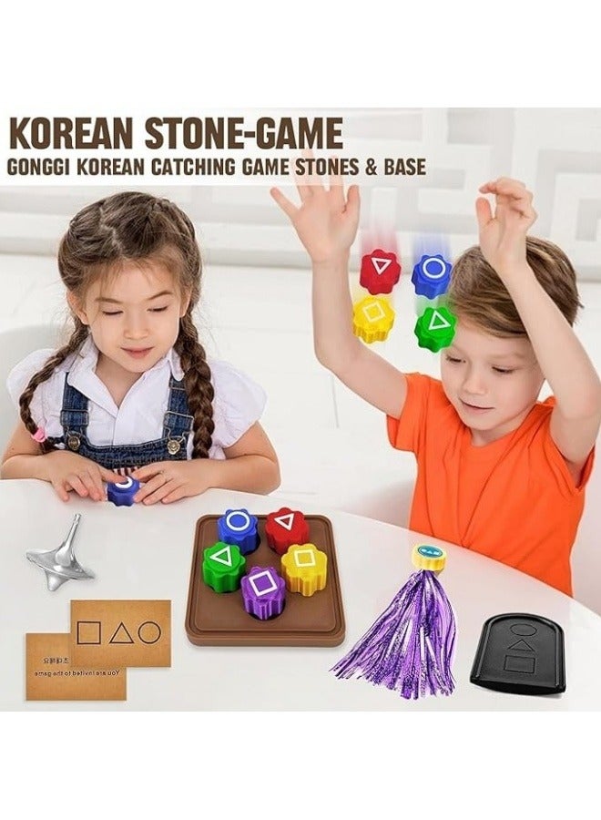 أف بي سي الكورية التقليدية لعبة تناسب ، تجمع الأسرة حجر الصيد لعبة ، لعبة متعددة اللاعبين من ناحية التنسيق العين لعبة التدريب . مثالية للسفر والترفيه في المنزل - Image 4