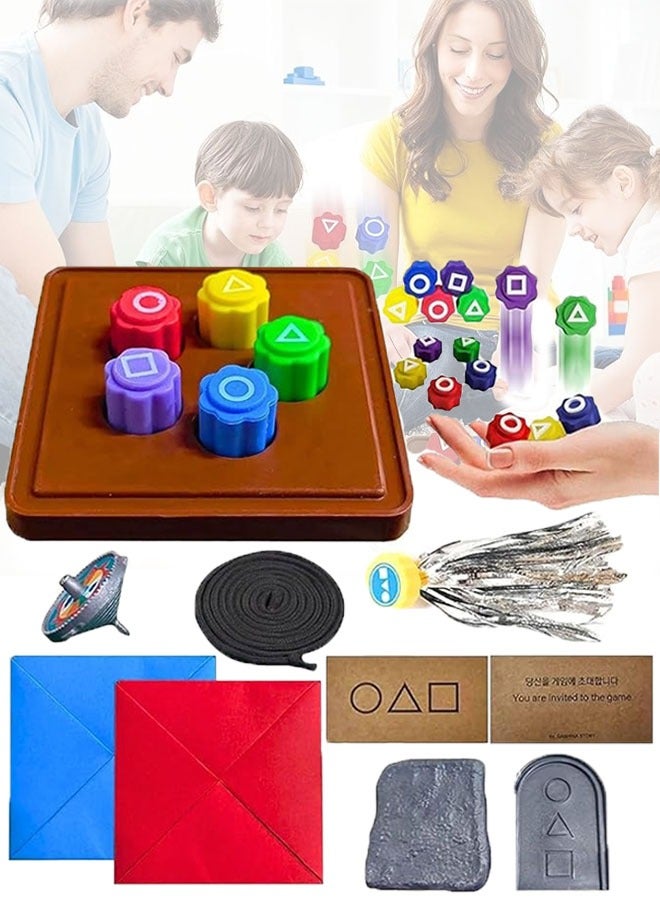 أف بي سي الكورية التقليدية لعبة تناسب ، تجمع الأسرة حجر الصيد لعبة ، لعبة متعددة اللاعبين من ناحية التنسيق العين لعبة التدريب . مثالية للسفر والترفيه في المنزل - Image 1