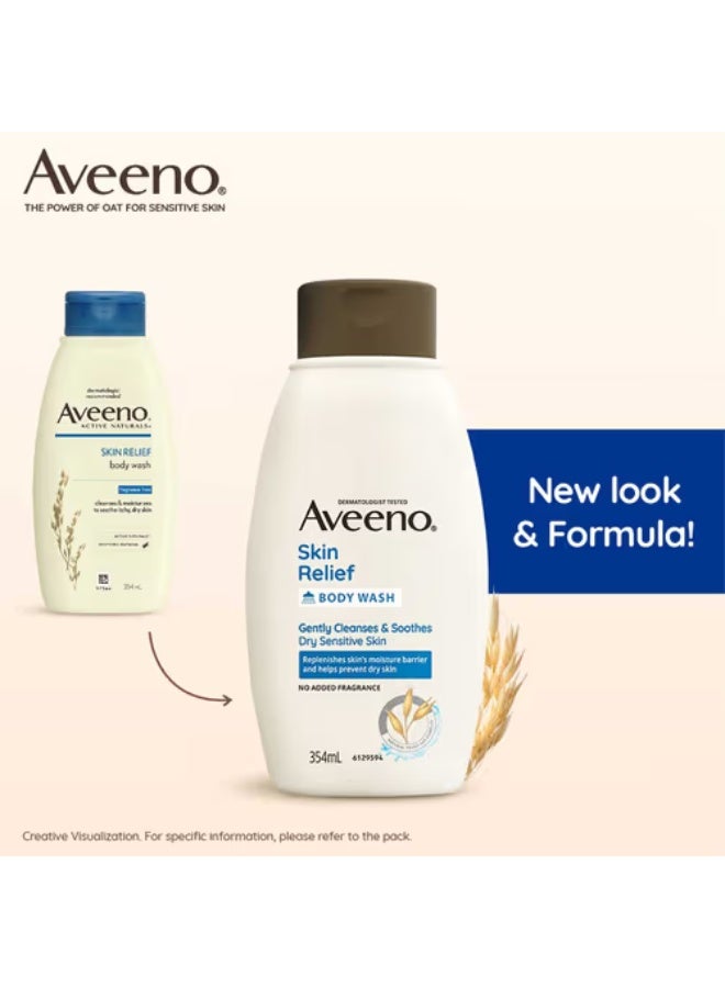 Aveeno Skin Relief Moisturizing Body Wash 500ml - Image 3