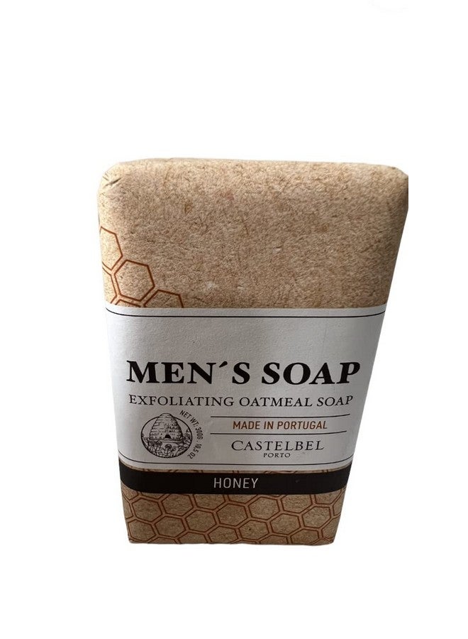 Castelbel Exfoliating Oatmeal Mens Luxury Soap Bar 10.5 Oz