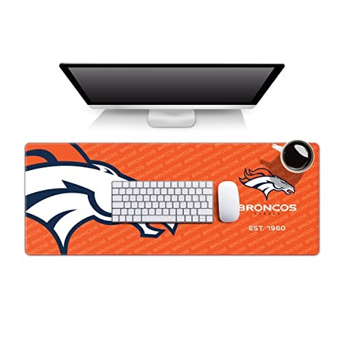 YouTheFan NFL Denver Broncos Logo Series Desk Pad SMU - Image 1