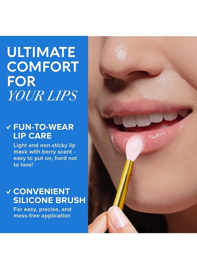 MAREE Lip Mask With Hyaluronic Acid & Coconut Oil Overnight Collagen Lip Butter To Nourish & Hydrate Dry Cracked Lips Moisturizer For Skin Care With Shea & Cocoa Butter Sleeping Lip Butter Balm - Image 5