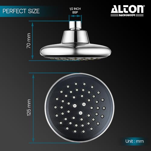 ALTON SHR22335, ABS,5-INCH Single Flow Overhead Shower (Without Arm) - Image 2