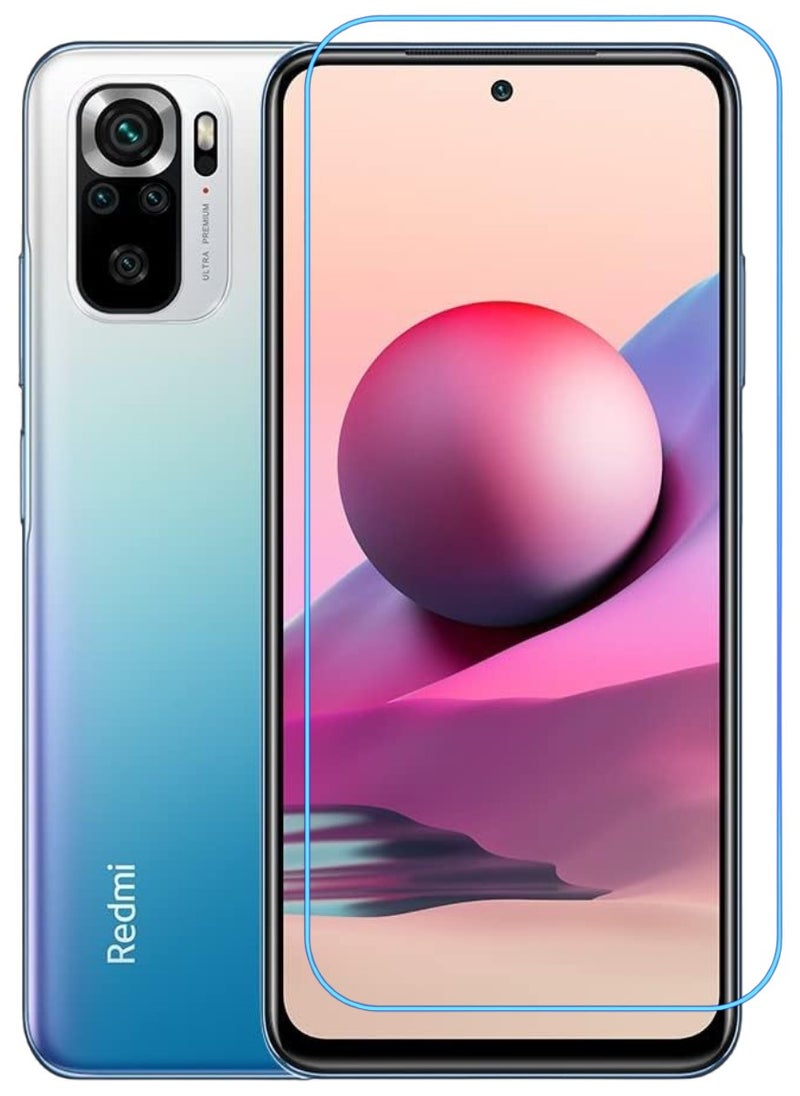 ACLIX Antistatic ESD Dustproof Premium Quality High Definition Clear Tempered Glass Screen Protector Designed For Xiaomi Redmi Note 10 - Image 1