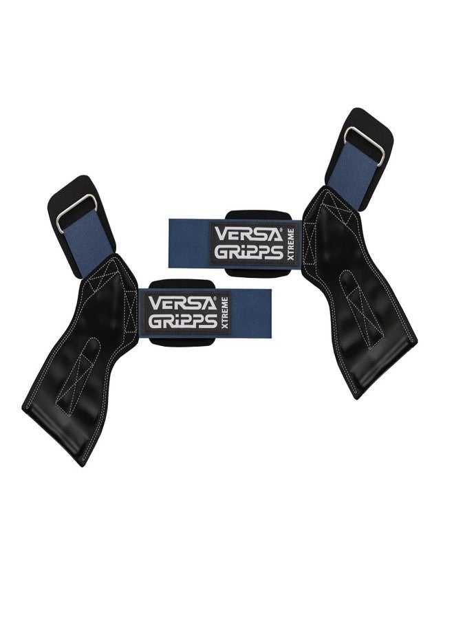 Versa Gripps Xtreme, Made in USA, Wrist Straps for Weightlifting Alternative, Best Training Accessory, XS, Azurite - Image 1