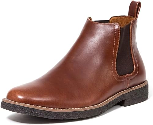 Deer Stags Men's Rockland Dress Comfort Chelsea Boot/Redwood/Dark Brown/ 8.5 / Medium - Image 2
