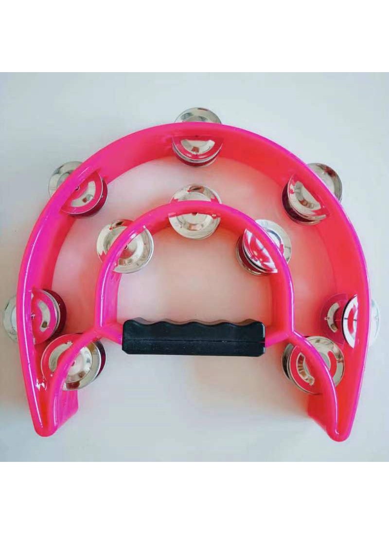 Orff Kids Toy Tambourine Dual Jingle Bell Pink - pzsku/Z337907DAB7E6D87127E4Z/45/_/1732631051/f3185676-eafc-477f-9f7e-59a86bf72895