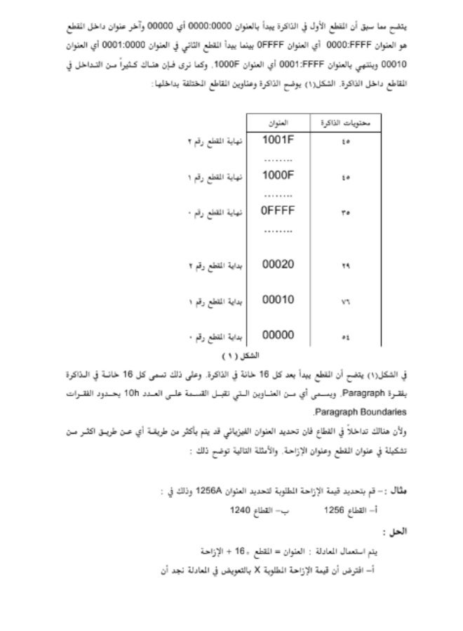 غة التجميع والمعالجات الدقيقة (Assembly Language Programming and Microprocessors) - Image 5