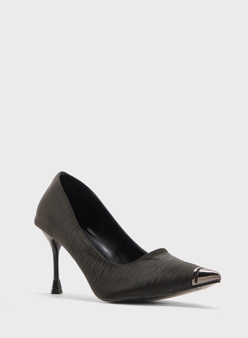 BR High Heel Pointed Pump  - Image 2